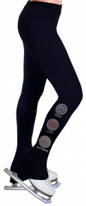 Skating Pants with Rhinestones R246