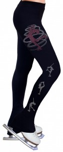 Skating Pants with Rhinestones R248AB